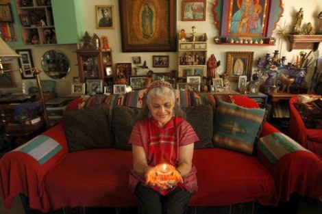 Ofelia Esparza, 77, altar-maker and artist